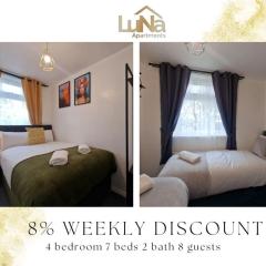 3BR Home - 3 Beds, 1 Bath - Sleeps 6 - New Year Availability