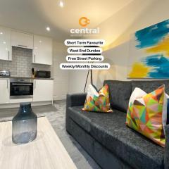 Rosefield by CENTRAL SERVICED APARTMENTS - Modern 1 Bedroom - FREE Street Parking - Close to University of Dundee - Weekly-Monthly Stay Offers - Wi-Fi - Student Relocation or Temporary Stay Favourite