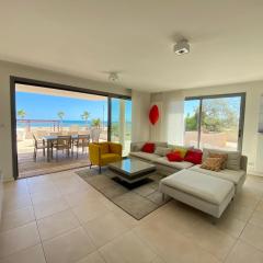 Appartement de standing avec vue imprenable sur la mer