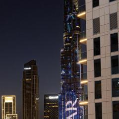 Damac Maison Mall Street! Upgraded 3 Bedroom with Burj and DIFC views! Nearest to Dubai Mall