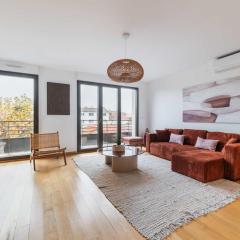 Duplex lumineux avec terrasse Courbevoie - 6P