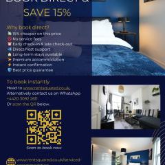 Cozy Urban Escape 2BR near Greenwich & Deptford