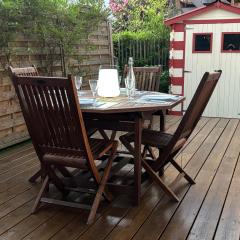 3 pièces avec terrasse arborée