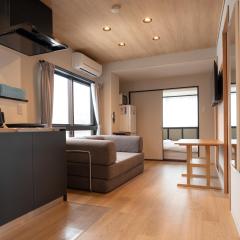 AURA YUZAWA Apartment Hotel - 1Bedroom Apartment with Living Dining Kitchen Sleeps 2 to 4, Bedroom with 2-Double Bed, Living Room with 1-Sofa Bed