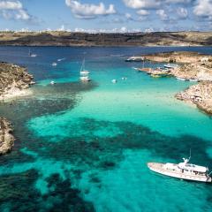 Front Row Seafront House with Dreamy Valletta and Harbour Sunset Views
