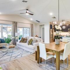 8 Mi to Beach! Stylish Palm Coast Home with Patio