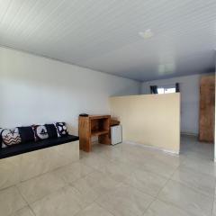 Apartment with bedroom and living room in Coqueiros