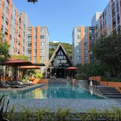Chiang Mai Escent Ville A6 walk 200m to central festival free swimming gym