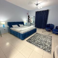 spacious fully furnished studio apartment in Emirates cluster