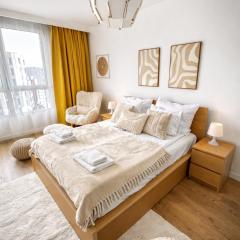 InPoint Mogilska Tower City View Apartments near Tauron Arena