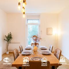 Maison de charme de 160m2 à Agen - 7pers - Garage