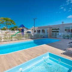 Apto c/ Churrasqueira a 750 m da Praia CIB1104