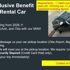 Entire house for rent in Beppu with a dog run