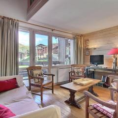 Spacieux duplex 8 pers au pied des pistes à Belle Plagne - FR-1-455-285