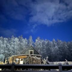 Morski Klimat Sasino domki z balią i kominkiem