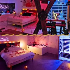 Maisons Plaisir & Pulsion Spa Sauna Privé