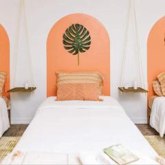 Indy Palm Pad with Patio & Tiki Bar-Mid-Century Charmer-Family Friendly