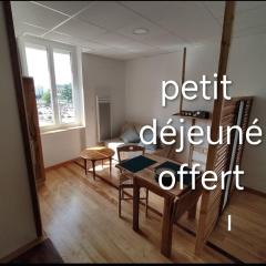 Studio sympa et très calme entre canal et Loire