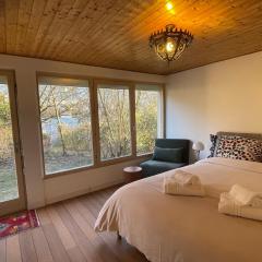 Panorama Saleve - Swiss Border - Bus to Geneva