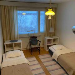 Grandma nostalgic apartment with sauna