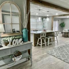 Rustic Chic in Charming Center Grove w Fenced Yard