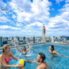 City Luxe Condo 5-Min Walk to Siam Paragon Modern Stay