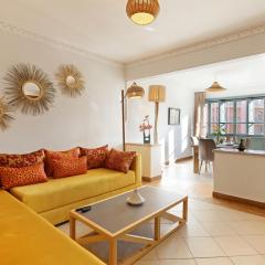 Spacious 3Br Apartment-Pool&AC- Heart of Marrakech- Hivernage