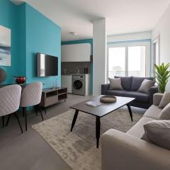 Modern 1BR with City View in Central Larnaca