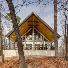 Epic Lake Views! Contemporary Eureka Springs Home