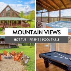 Pigeon Forge Fire Pit Hot Tub Pet & Family Friendly