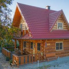 Log Cabin Chalets with Private Sauna