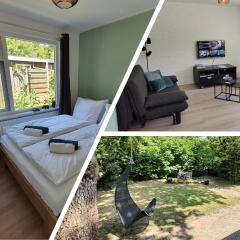 Vakantiehuis met privetuin op rustig bospark Veluwe