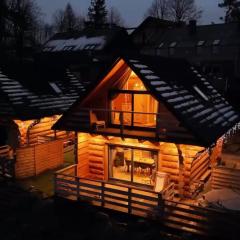 Domek drewniany w górach Jacuzzi & Balia - Osada Chełm