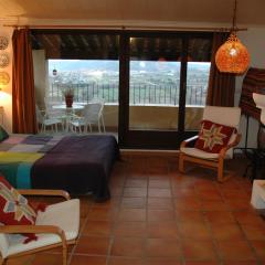 Loft con chimenea y terraza con vistas - Cal Caterino
