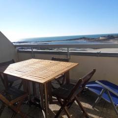 Apt 4 à 5 personnes magnifique vue mer, terrasse - 50 m de la plage -MELWENN