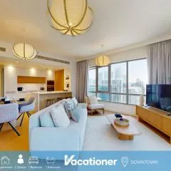Vacationer Holiday Homes l Aesthetic 1 Bed near Burj Khalifa