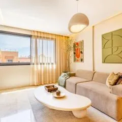 Stylish 2BR Gueliz Terrace Fast WiFi