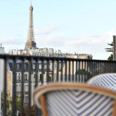 Balcony Eiffel Tower View Newly Refurbished Apt