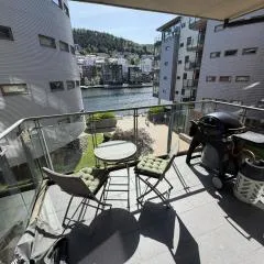 Modern apartment Møhlenpris with seaview