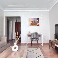 Calm 2BR - Fast WiFi - 2 Desks - Near Guéliz