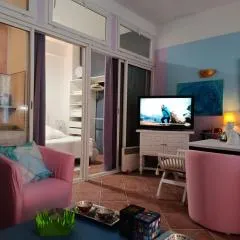 HARMONIA CHAMBRE SALLE DE BAIN TOILETTES reservés exclusivement aux voyageurs DANS 2 PIECES ATYPIQUE ORIGINAL 40 m2 200 m mer plages Promenade des Anglais
