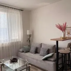 Útulný byt s výhľadom na hrad