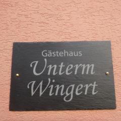 Unterm Wingert