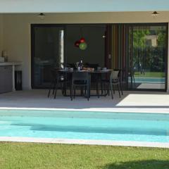 Modern villa with private pool in Malauc n