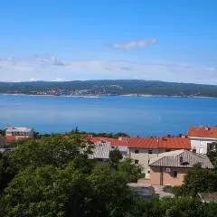 Panoramic view apartments Crikvenica EV station available