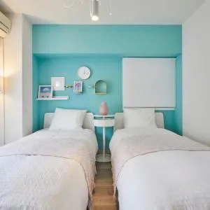 Designer's Apartment 2 bedrooms Shin-OKubo 5minutes walk 青