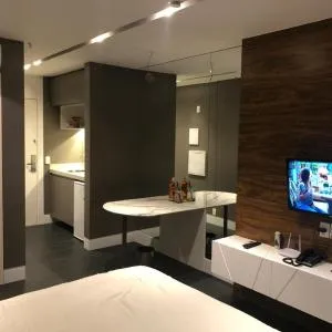 FLAT design moderno no Fusion Apart Hotel