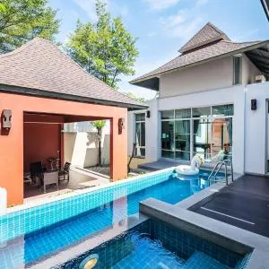 AnB pool villa (Red) with 2BR close to Jomtien beach