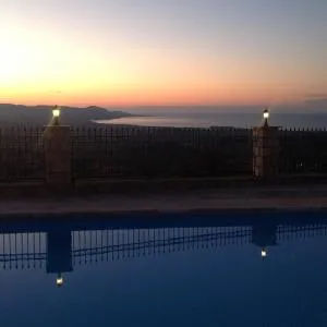 Private villa, sea views, total privacy, heated pool, 25 mins from Paphos