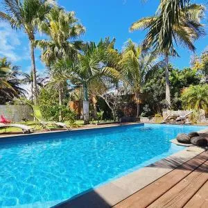 Villa EST'TIME, piscine, Saint-André, 8 personnes